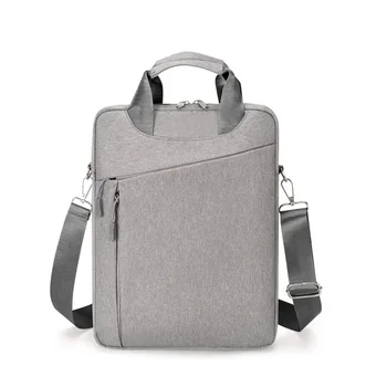 14-дюймовая сумка для компьютера, мужской диагональный рюкзак для ноутбука, сумка для деловых поездок, сумка для компьютера из ткани Oxford Изображение 1