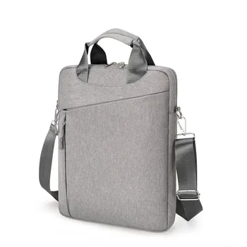 14-дюймовая сумка для компьютера, мужской диагональный рюкзак для ноутбука, сумка для деловых поездок, сумка для компьютера из ткани Oxford Изображение 2