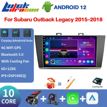 Carplay для Subaru Outback Legacy 2015-2018 Android auto 10Core 4G Авто Радио Bluetooth Авто AM FM 10Core Autoradio