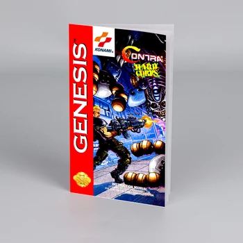 Contra - Hard Corps США Manual для Sega 16 bit Megadrive Genesis High Quality Instructions