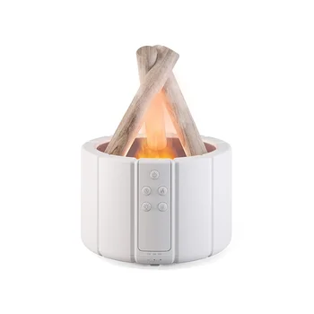 Control Ароматическое масло Диффузор Bonfire Flame Ультразвуковой увлажнитель воздуха с дистанционным мини-USB Fire Humidifier для домашнего спальни Рабочий стол Изображение 2