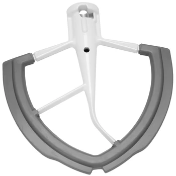 Flex Edge Beater для настольного миксера KitchenAid Bowl-Lift - Лопатка для замешивания теста на 6 литров с гибкими силиконовыми краями Изображение 1