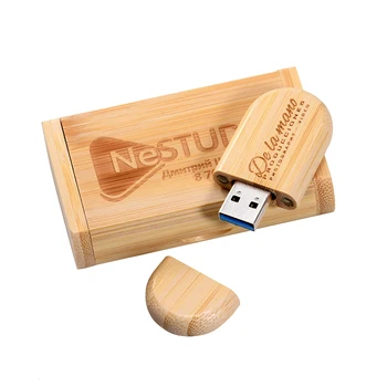 JASSTER Бесплатный пользовательский логотип USB 3.0 Флэш-накопитель Memory Stick + упаковочная коробка флешка 4 ГБ 8 ГБ 16 ГБ 32 ГБ 64 ГБ Свадебная фотография Подарки Изображение 2