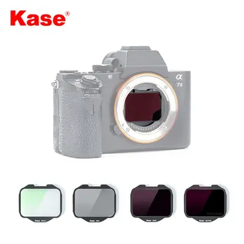 KASE Зажимной фильтр для полнокадровых камер SONY ND UV MCUV Нейтральный ночной фильтр CMOS протектор для A9 A7R3 A7RIV A7S A7