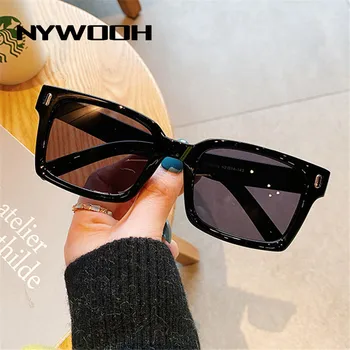 NYWOOH 2021 Женские прямоугольные винтажные солнцезащитные очки Бренд Дизайнер Ретро Очки Солнцезащитные очки Женские леди Путешествия Маленькие Изображение 1