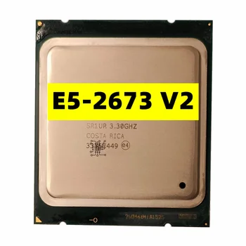 Xeon CPU E5-2673V2 3,30 ГГц 8-ядерный 16-поточный 110 Вт 25 МБ LGA2011 E5 2673V2 Процессор E5-2673 v2 Изображение 0