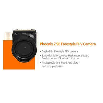 Высококачественная FPV-камера RunCam Phoenix2 SE Камера для фотографов и видеооператоров Чувствительность 10650 мВ/люкс-сек