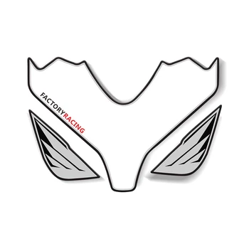 Горячая распродажа Motorycle Светоотражающая 3D наклейка на переднее крыло Наклейка на голову Протектор для HONDA CBR 600RR 2003-2004