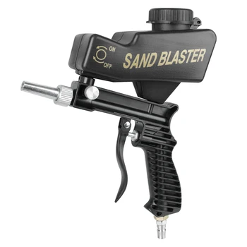 Гравитационный пескоструйный пистолет Пневматический пескоструйный набор Пневматический дробеструйный пистолет Устройство для удаления ржавчины Регулируемая дробеструйная машина