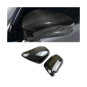  для Lexus IS250 IS300 IS350 2006-2012 Real Carbon Fiber Боковое зеркало заднего вида Накладка без подсветки