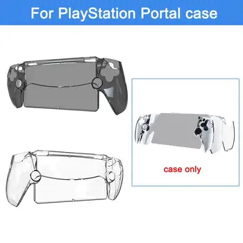  для PlayStation Portal Защитный чехол для ПК Прозрачный чехол для игровой консоли Ударопрочный пыленепроницаемый прозрачный чехол для защиты от падения