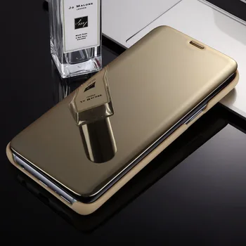 Для Samsung Galaxy S9+ Гальваническое зеркало Горизонтальный Флип Кожаный Чехол С Держателем Чехол Для Телефона Для Galaxy S9 Изображение 1