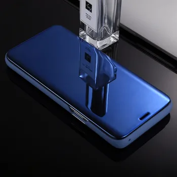 Для Samsung Galaxy S9+ Гальваническое зеркало Горизонтальный Флип Кожаный Чехол С Держателем Чехол Для Телефона Для Galaxy S9 Изображение 2