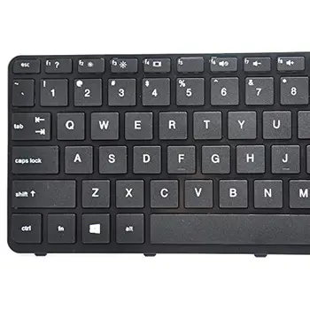Клавиатура с рамкой, совместимая с HP Pavilion 15E 15N 15T 15-N 15-E 15-E000 15-N000 15-N100 15T-E000 Черный Раскладка США Изображение 1