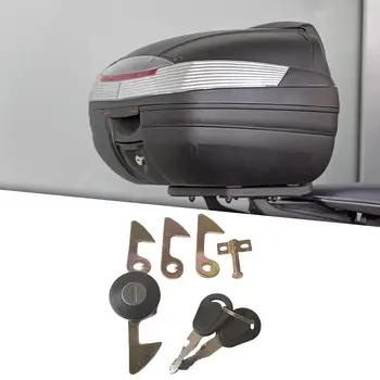 Ключи замка заднего багажника мотоцикла Аксессуар замка заднего багажника для скутера