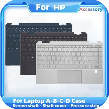 Новый оригинальный чехол для клавиатуры с сенсорной панелью для ноутбука HP Spectre X360 13-AW TPN-Q225 с верхней подставкой для рук
