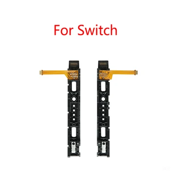 Оригинал Для Nintendo Switch Joy Con Левая правая дорожка Слайдер Гибкий кабель для NS L R Switch Средний держатель кнопки