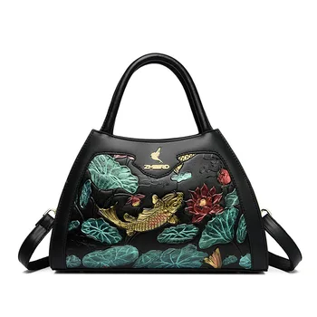 Повседневная сумка Роскошные кожаные сумки Кошелек Женская сумка 2023 Дизайнерская сумка через плечо Messenger для женщин-покупателей Sac Изображение 0