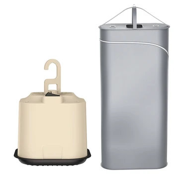  Портативная электрическая сушилка для белья с сумкой для сушки, мини-подвесная сушилка для белья Быстрая сушилка для белья Прочный Изображение 3