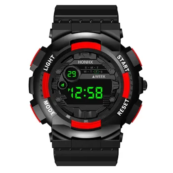Роскошные мужские цифровые светодиодные часы Дата Спортивные мужские наружные электронные часы Механические наручные часы Цифровые наручные часы 2023
